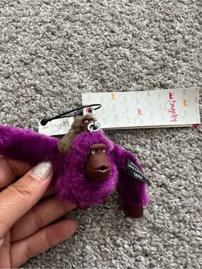 Kipling monkey keychain mommy and me NWT